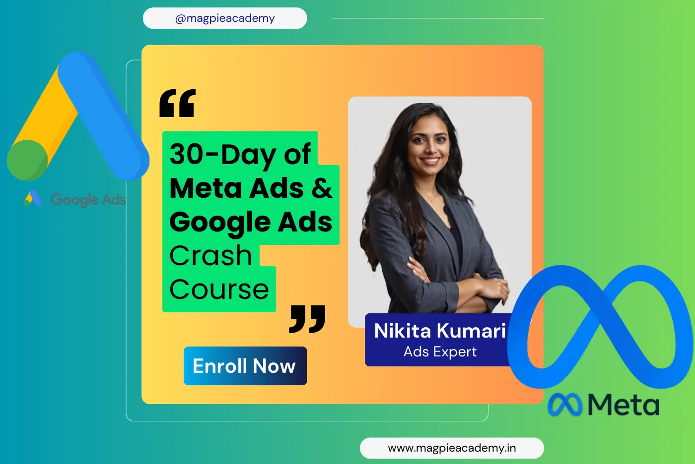 30-Day Meta Ads & Google Ads Crash Course