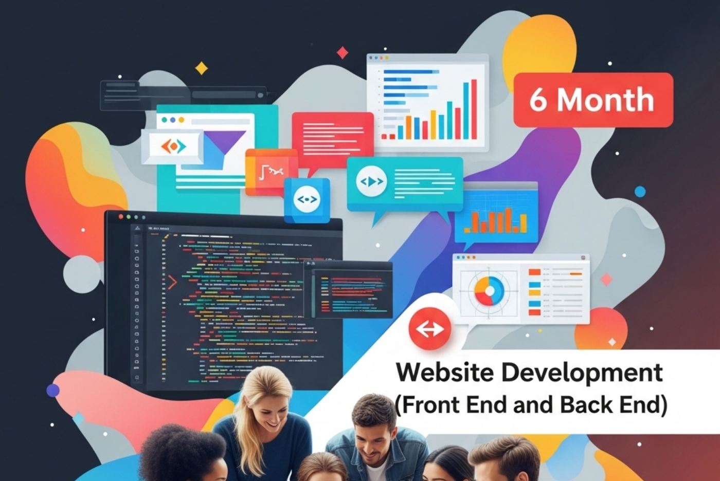 Web Development(Front-Back End) (6 Months)